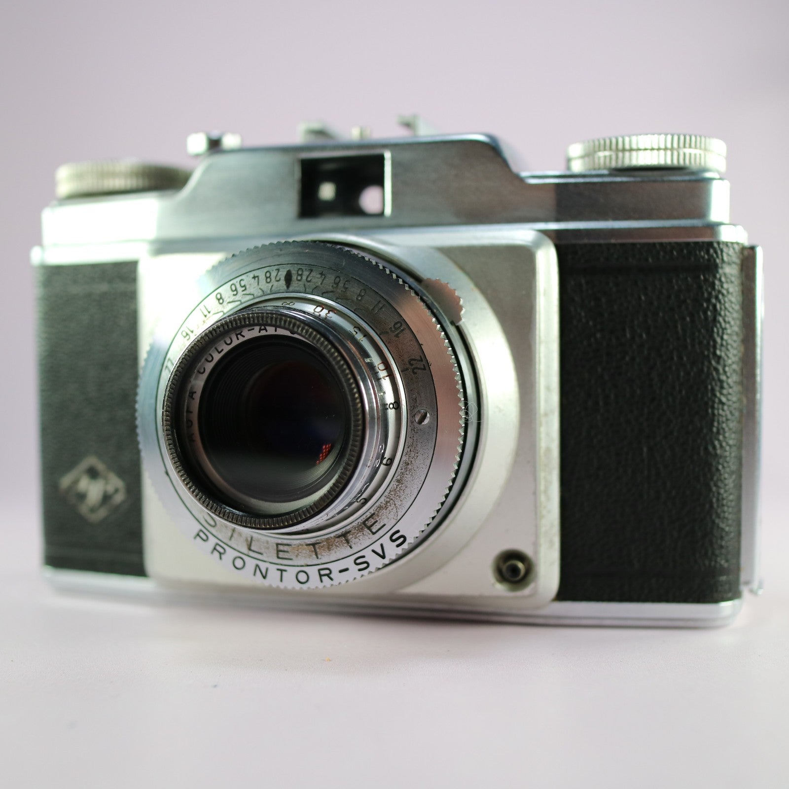 Agfa Silette Prontor-SVS Leaf Shutter 35mm Film Camera Silver Tested