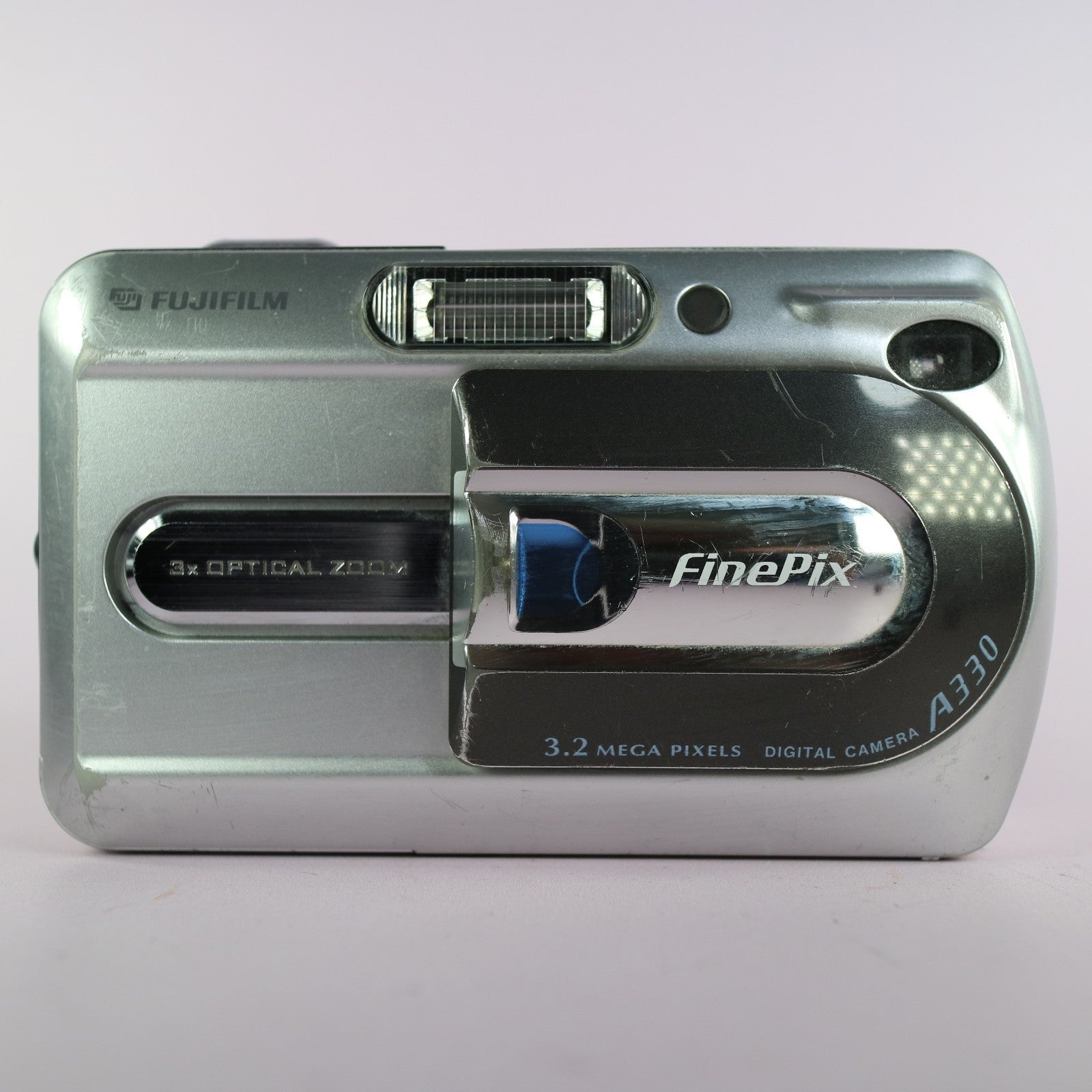 Fujifilm Digital Camera FinePix A330 3.2MP Silver Tested