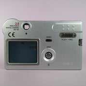 Casio Digital Camera Exilim EX-S2 2.0MP Silver Tested Full Working Set