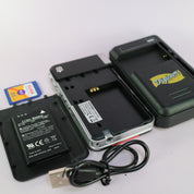 Toshiba Camileo S20 Compact HD Video Camcorder Black Tested Full Working Set