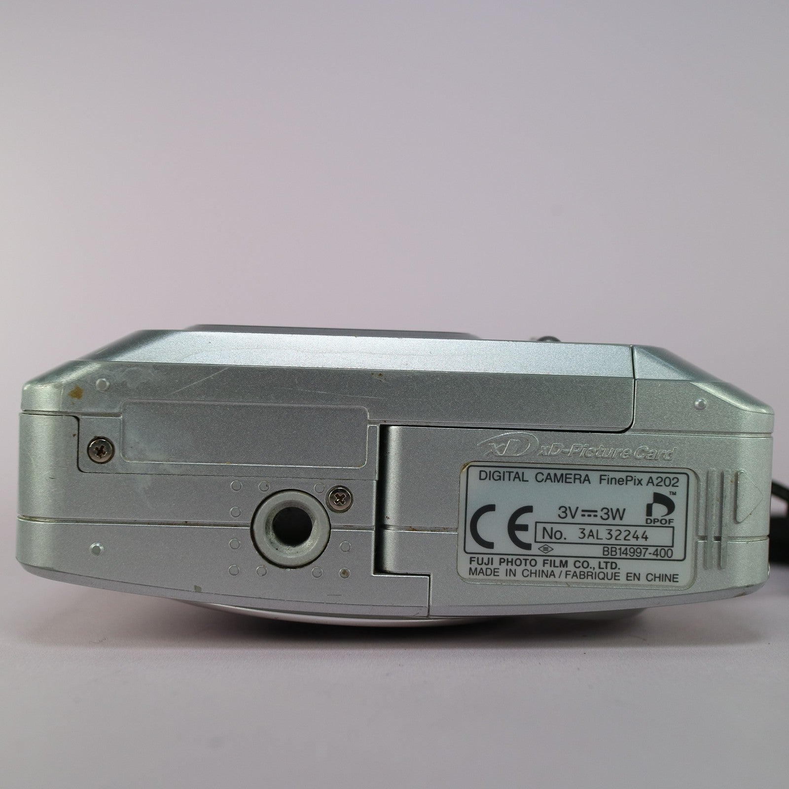 Fujifilm FinePix A202 2.0MP Compact Digital Camera Silver Tested