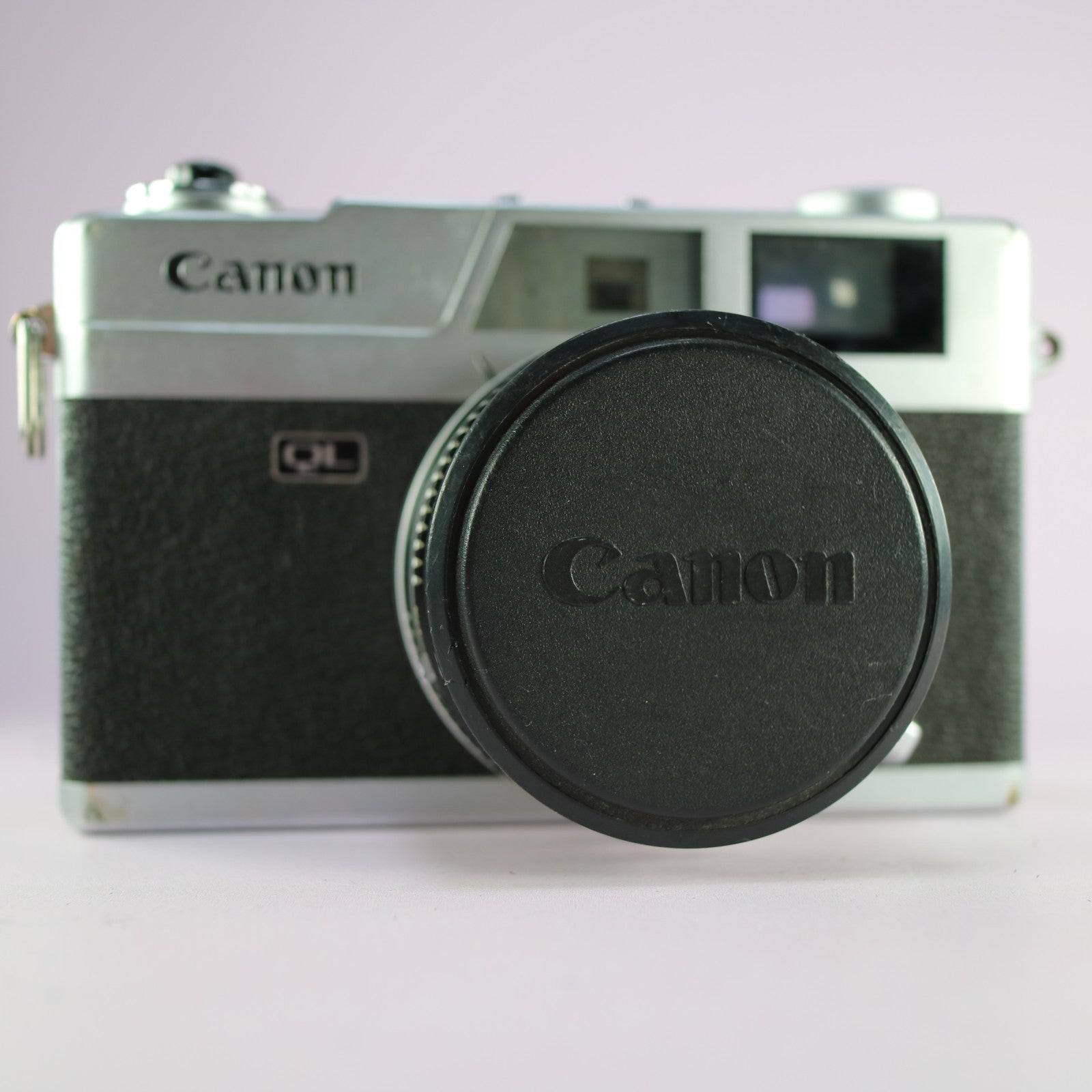 Canon Canonet QL19 35mm Film Rangefinder Camera w/ 45mm f/1.9 Silver Tested