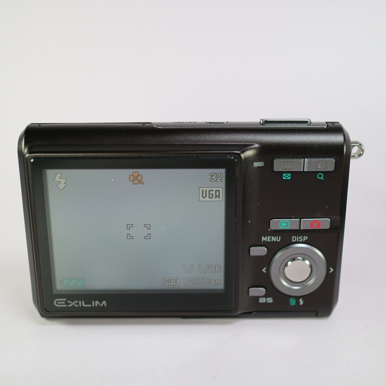 Casio Digital Camera Exilim EX-Z70 7.2MP Black Tested With Full Working Set