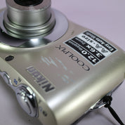 Nikon Digital Camera Coolpix L22 12.0MP Silver Tested