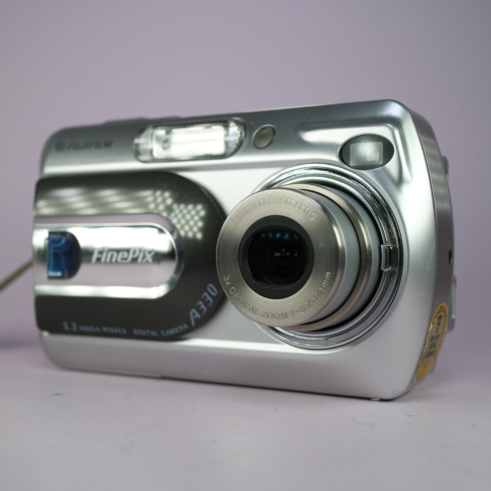 Fujifilm Digital Camera FinePix A330 3.2MP Silver Tested With xD Card