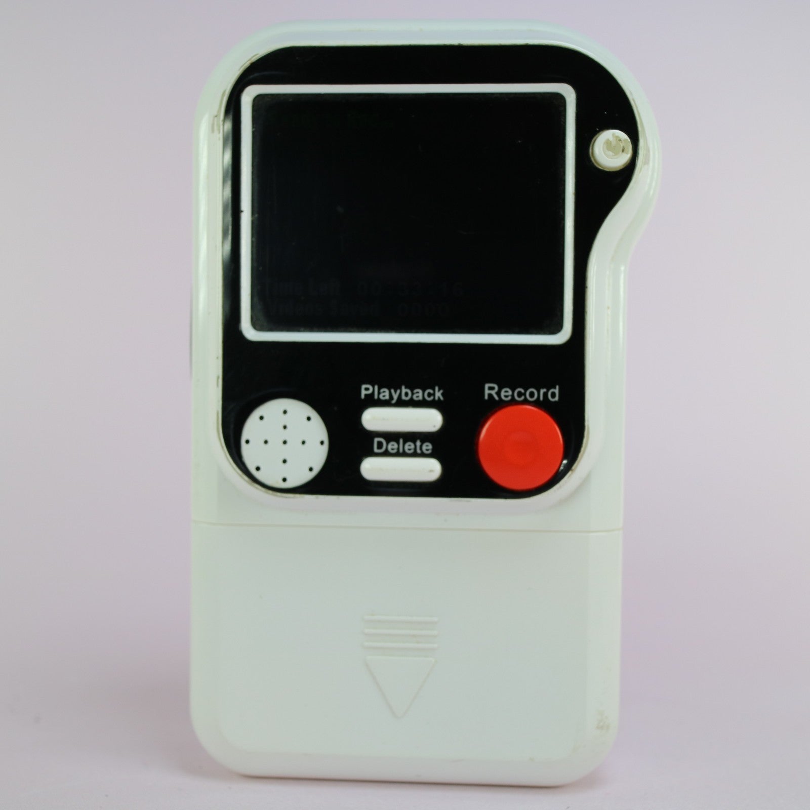 Busbi Handheld Compact Digital Video Recorder White Tested