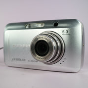 Olympus Digital Camera Mju 500 5.0MP Silver Tested