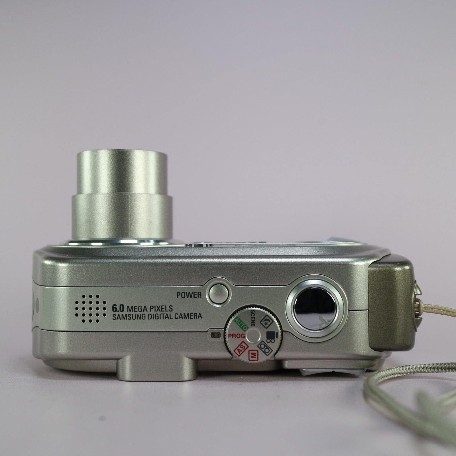 Samsung Digimax A6 6.0MP Compact Digital Camera Silver Tested