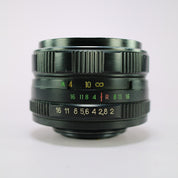 Zenit 122 35mm Film SLR Camera Black With Helios 44M 5 58mm f/2 Lens Tested
