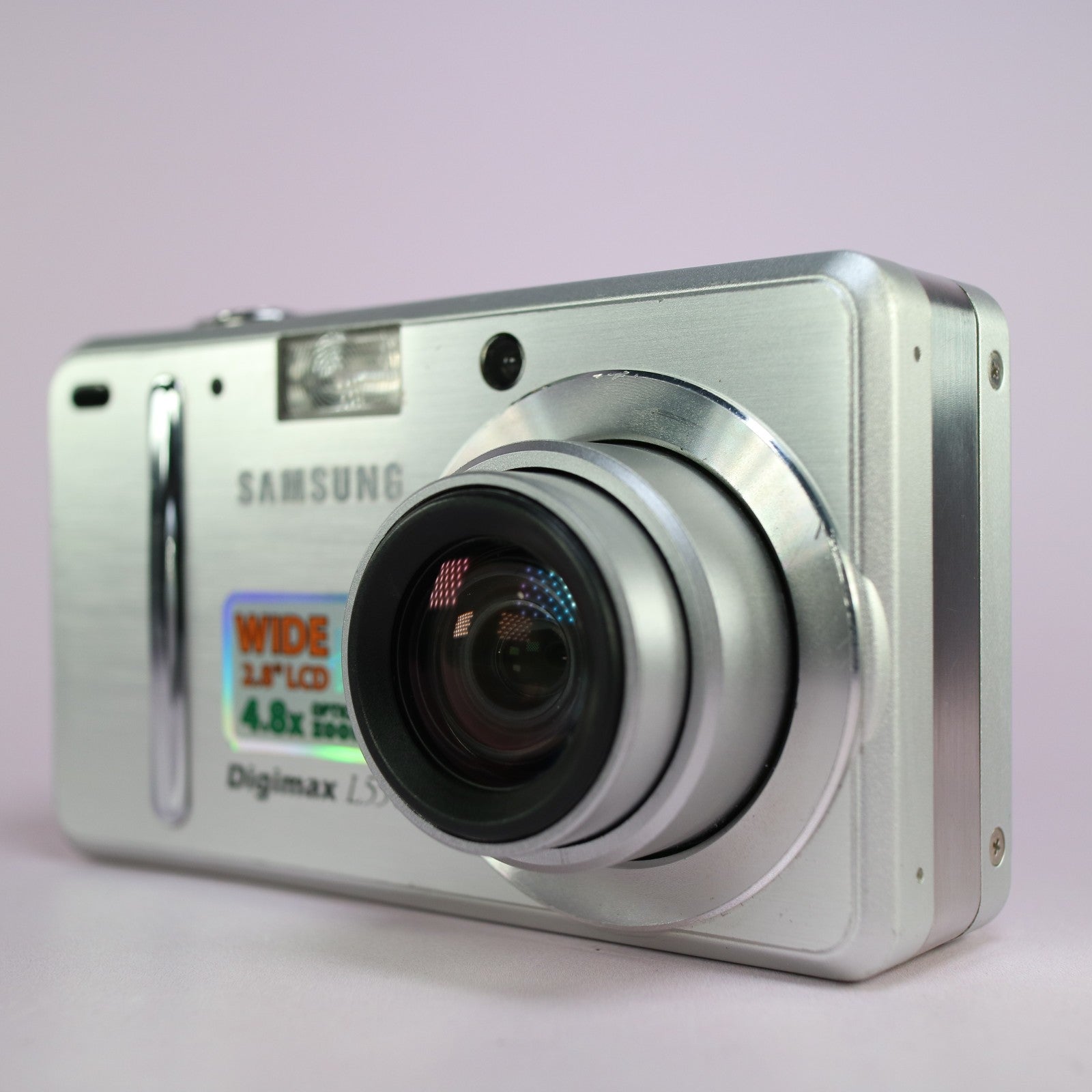 Samsung Digital Camera Digimax L55W 5.0MP Silver Tested