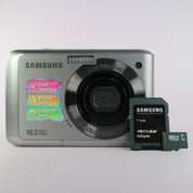 Samsung Digital Camera ES20 10.2MP Silver Tested