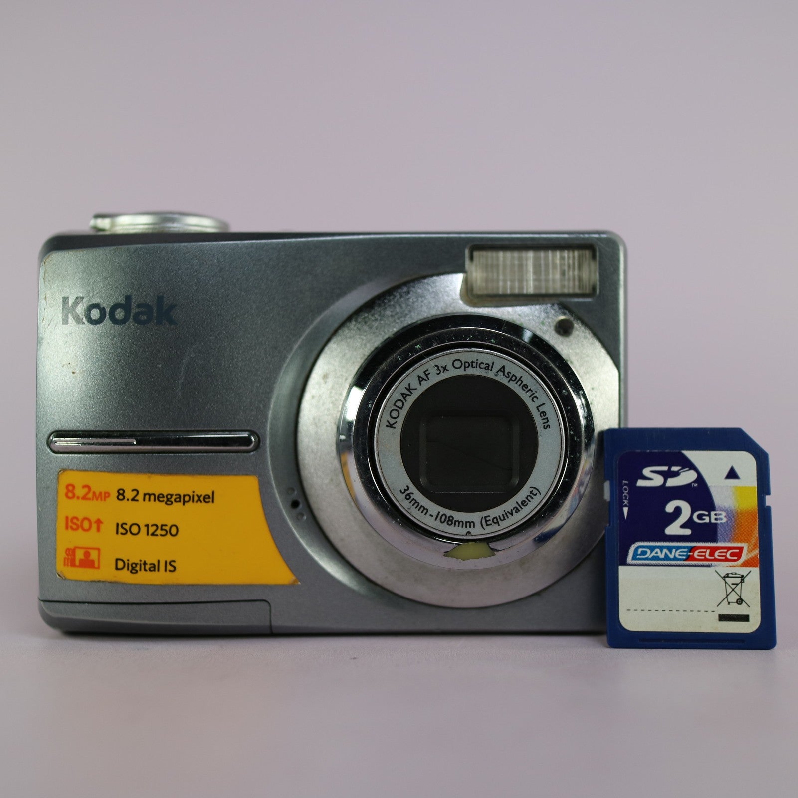 Kodak Digital Camera EasyShare C813 8.2MP Silver Tested