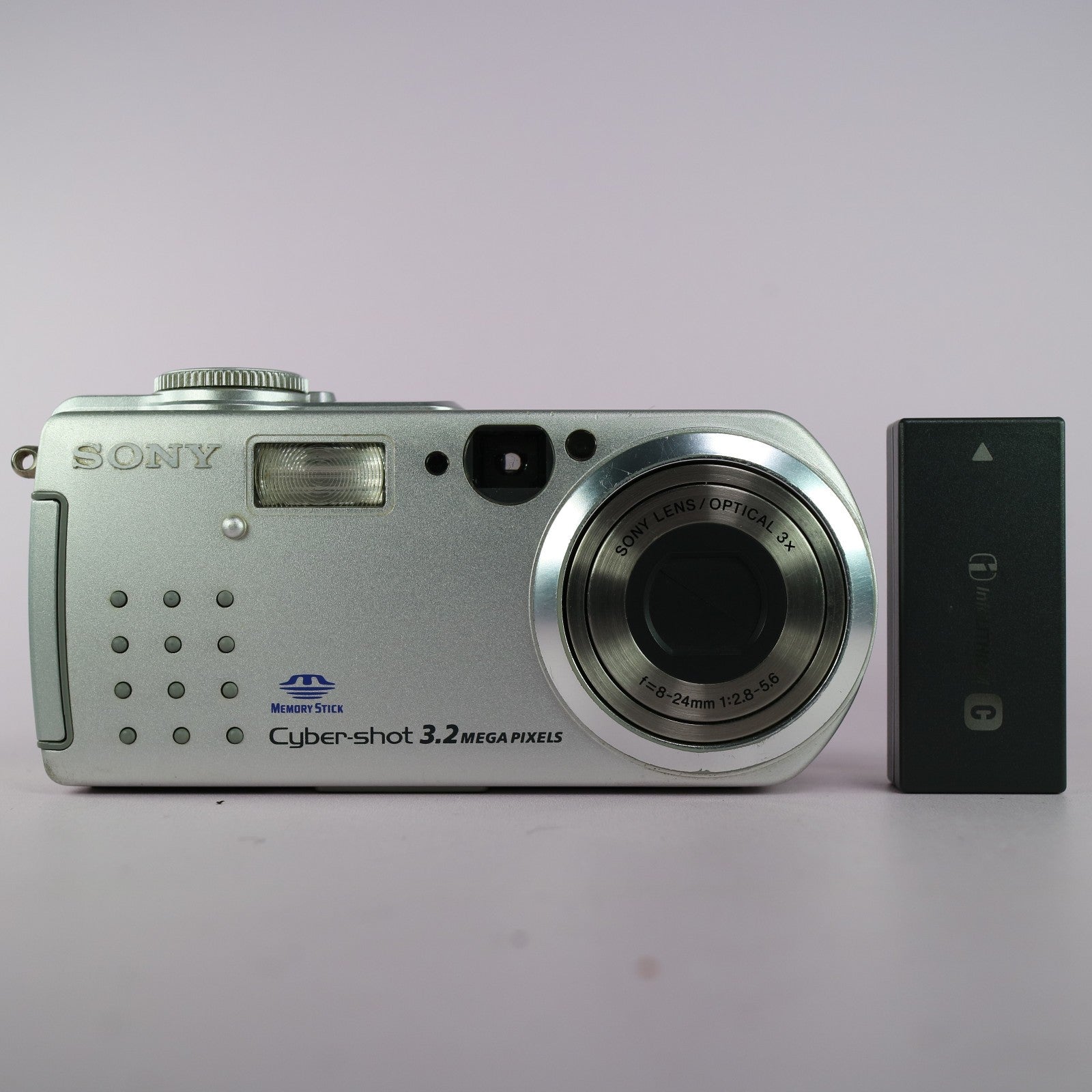 Sony Digital Camera Cybershot DSC-P5 3.2MP Silver Tested