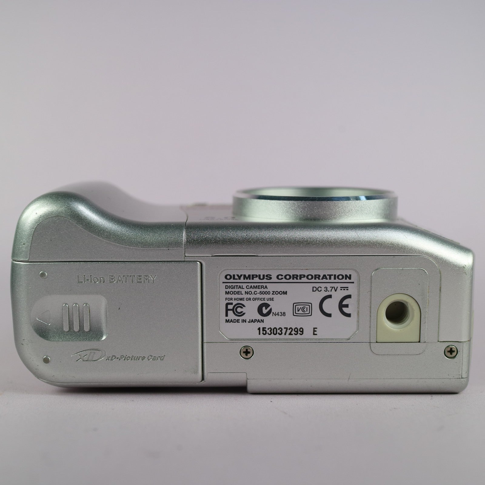 Olympus Camedia C-5000 Zoom 5.0MP Compact Digital Camera Silver Tested