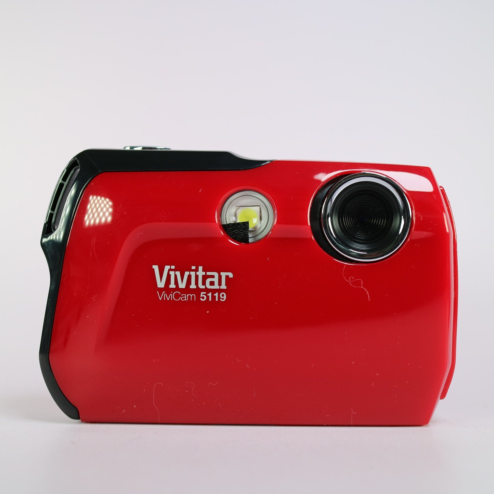 Vivitar Digital Camera Vivicam 5119 5.1MP Red Tested