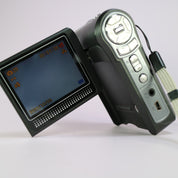 Toshiba PX1333E-1CAM Compact HD Video Camcorder Grey Tested Full Set