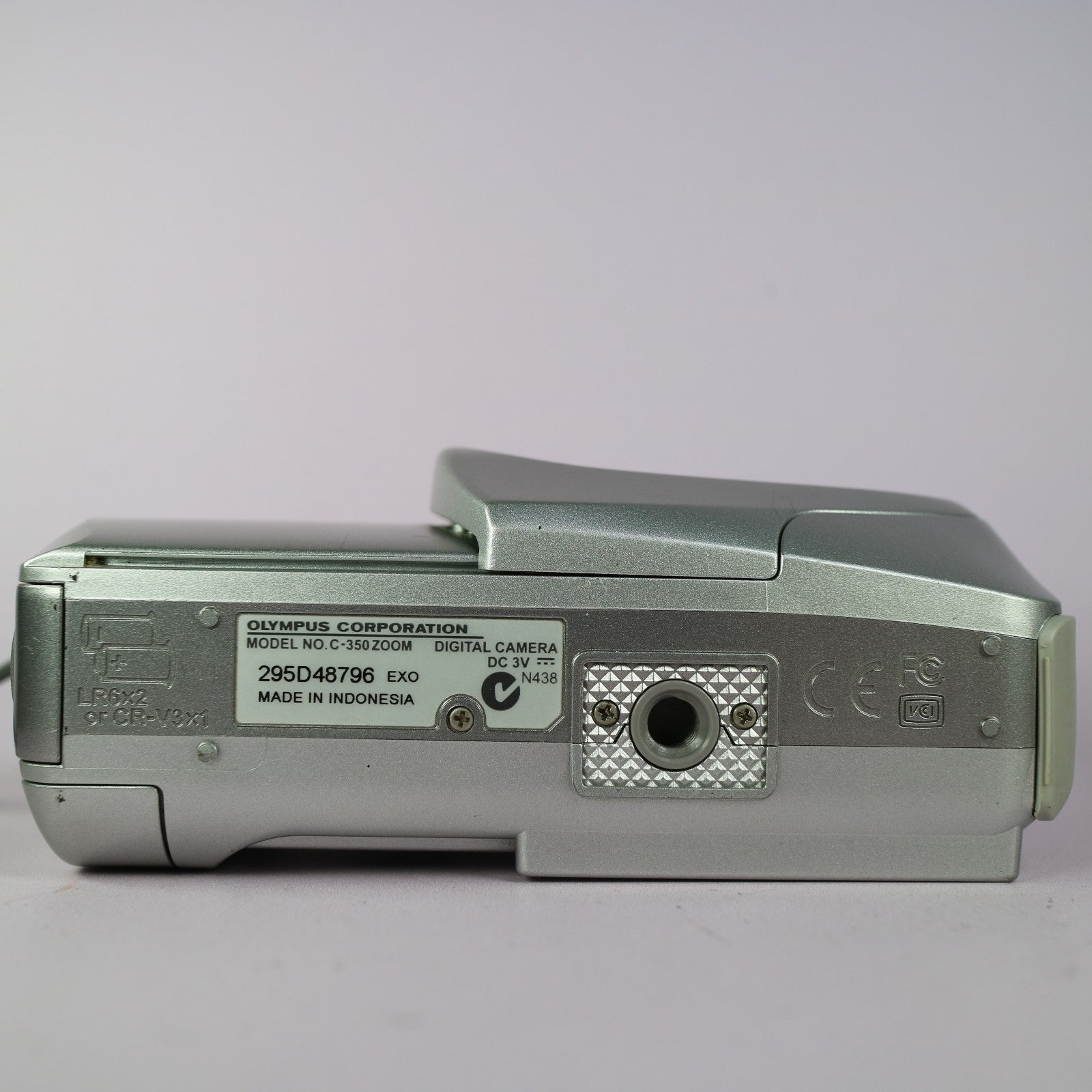 Olympus Digital Camera Camedia C-350 Zoom 3.2MP Silver Tested