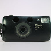 Nikon Zoom 300 AF 35mm Film Point And Shoot Camera Black Tested