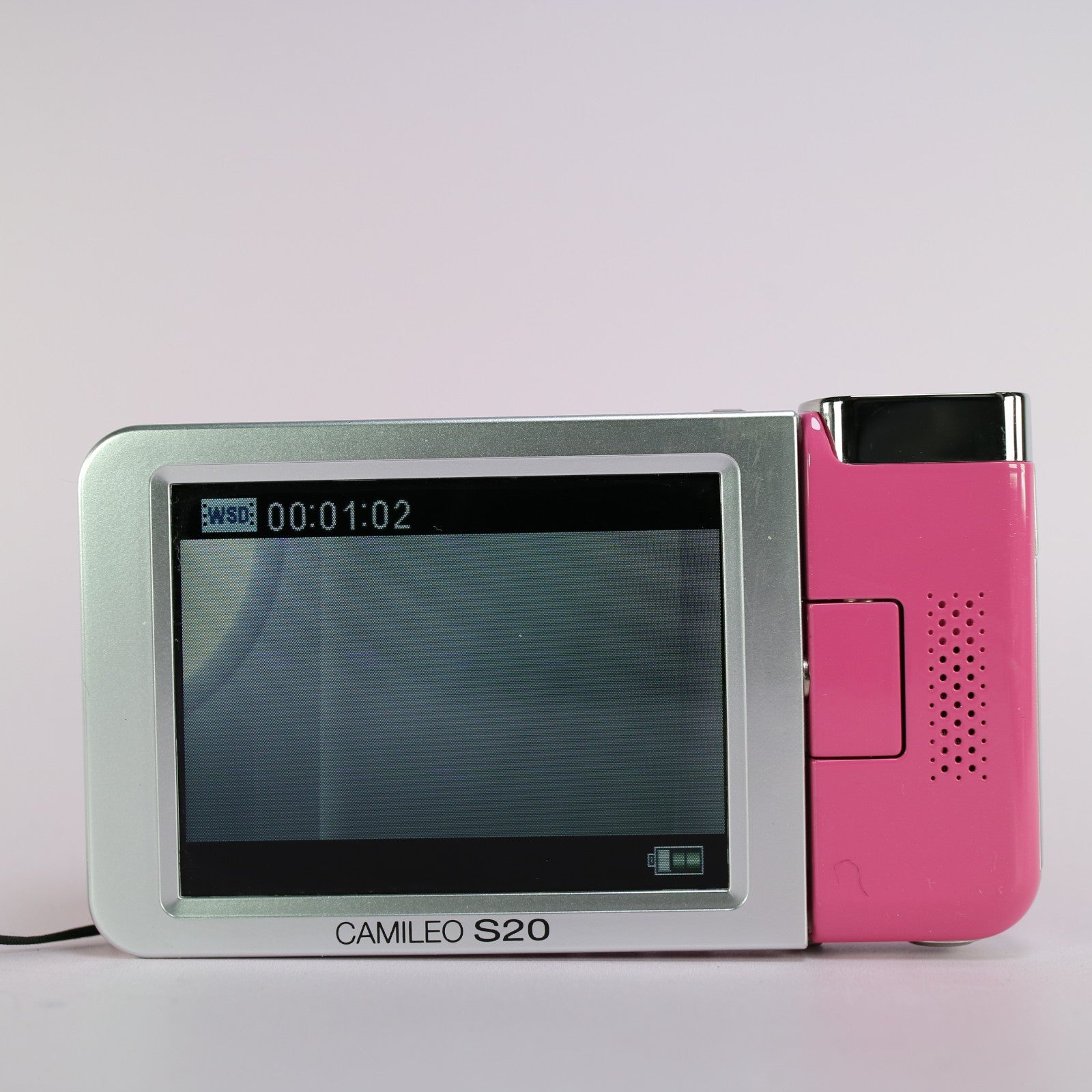 Toshiba Camileo S20 Compact HD Video Camcorder Pink Tested Full Working Set