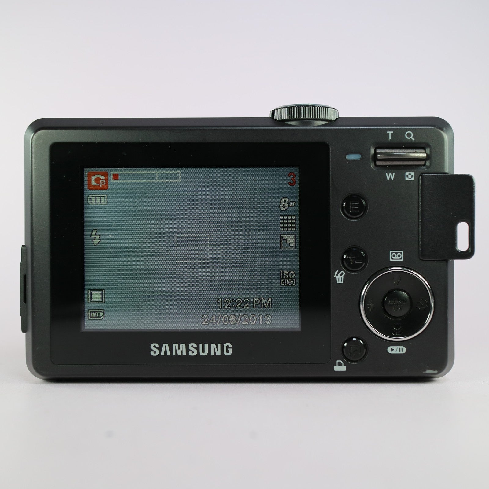 Samsung Digimax S850 8.1MP Compact Digital Camera Black Tested