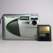 Fujifilm Digital Camera FinePix 1300 1.3MP Silver Tested With Smartmedia Card