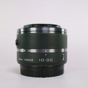 Nikon J1 10.1MP Mirrorless Camera Black w/ 30-110mm and 10-30mm Lenses - Mint