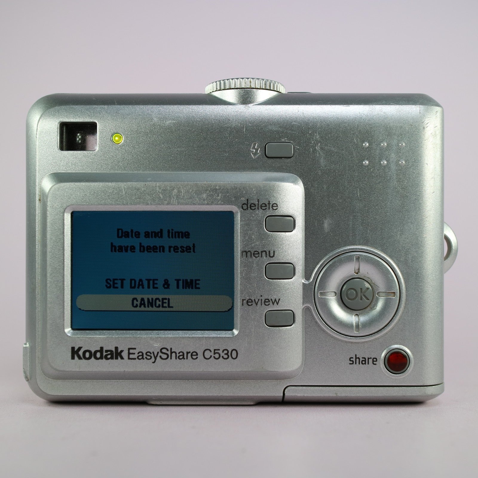 Kodak Digital Camera EasyShare C530 5.0MP Silver Tested