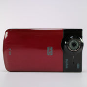 Kodak Zi8 Handheld HD Digital Camcorder Red Tested Full Working Set