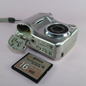 Nikon Digital Camera Coolpix 3100 3.2MP Silver Tested
