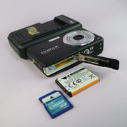Fujifilm Digital Camera FinePix J15fd 8.2MP Black Tested Full Working Set