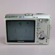 Pentax Optio S55 5.0MP Compact Digital Camera Silver Tested