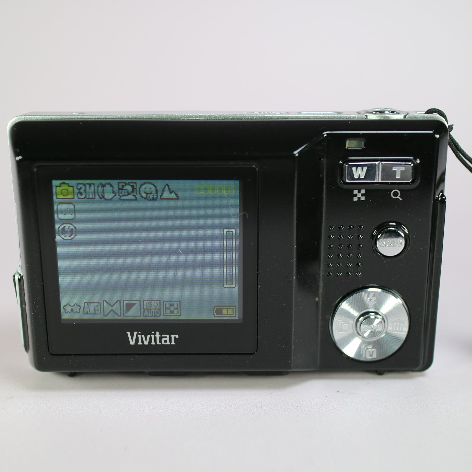 Vivitar Vivicam X016 10.1MP Compact Digital Camera Black Tested