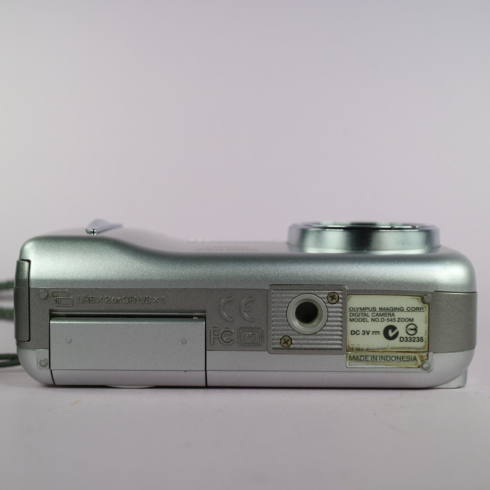 Olympus Digital Camera Camedia D-545 Zoom 4.0MP Silver Tested