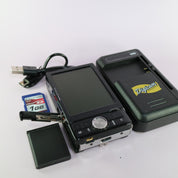 Hitachi Digital Camera HDC-1296E 12.1MP Black Tested Full Working Set