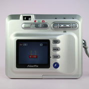 Fujifilm Digital Camera FinePix F410 3.1MP Silver Tested Full Set