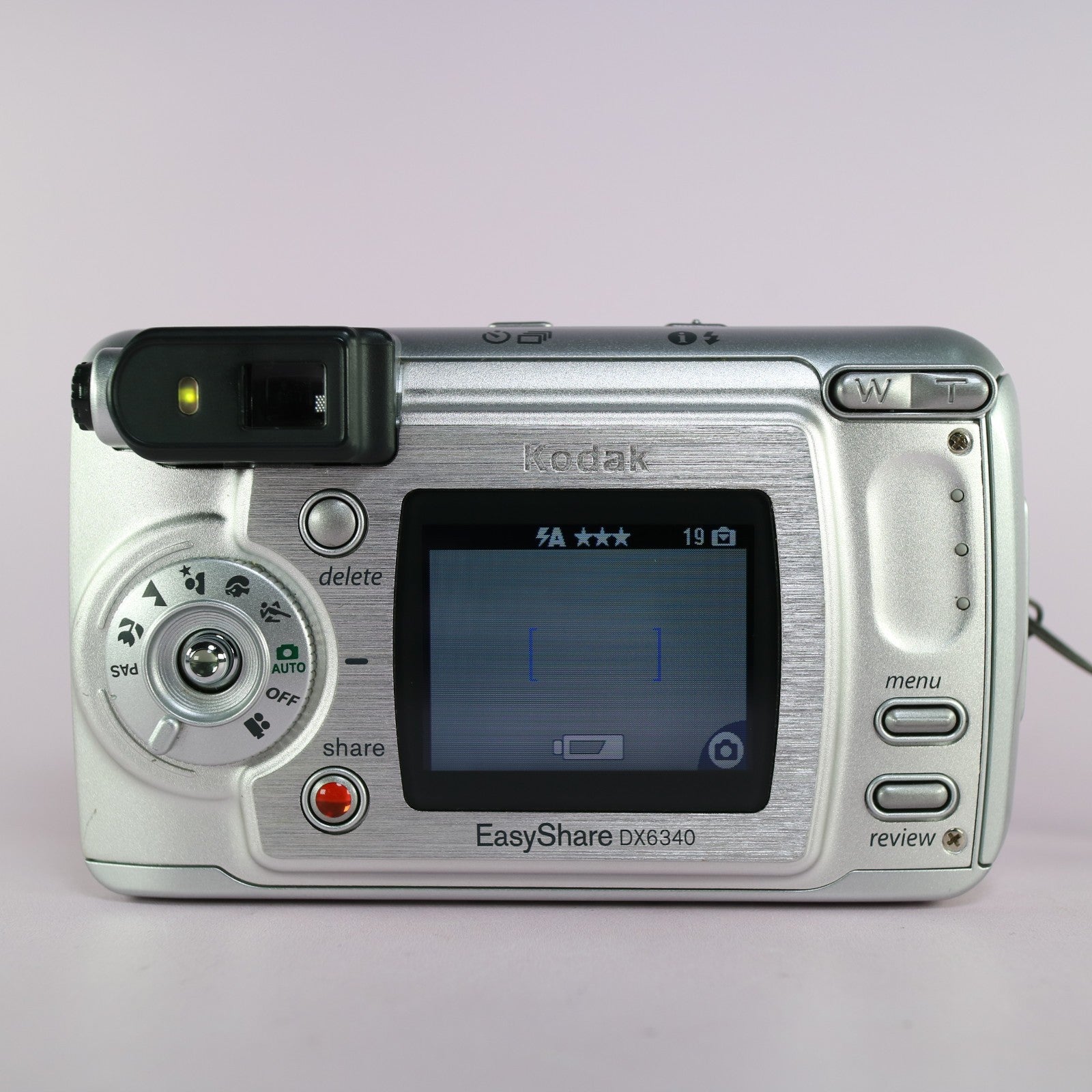 Kodak EasyShare DX6340 3.1MP Compact Digital Camera Silver Tested