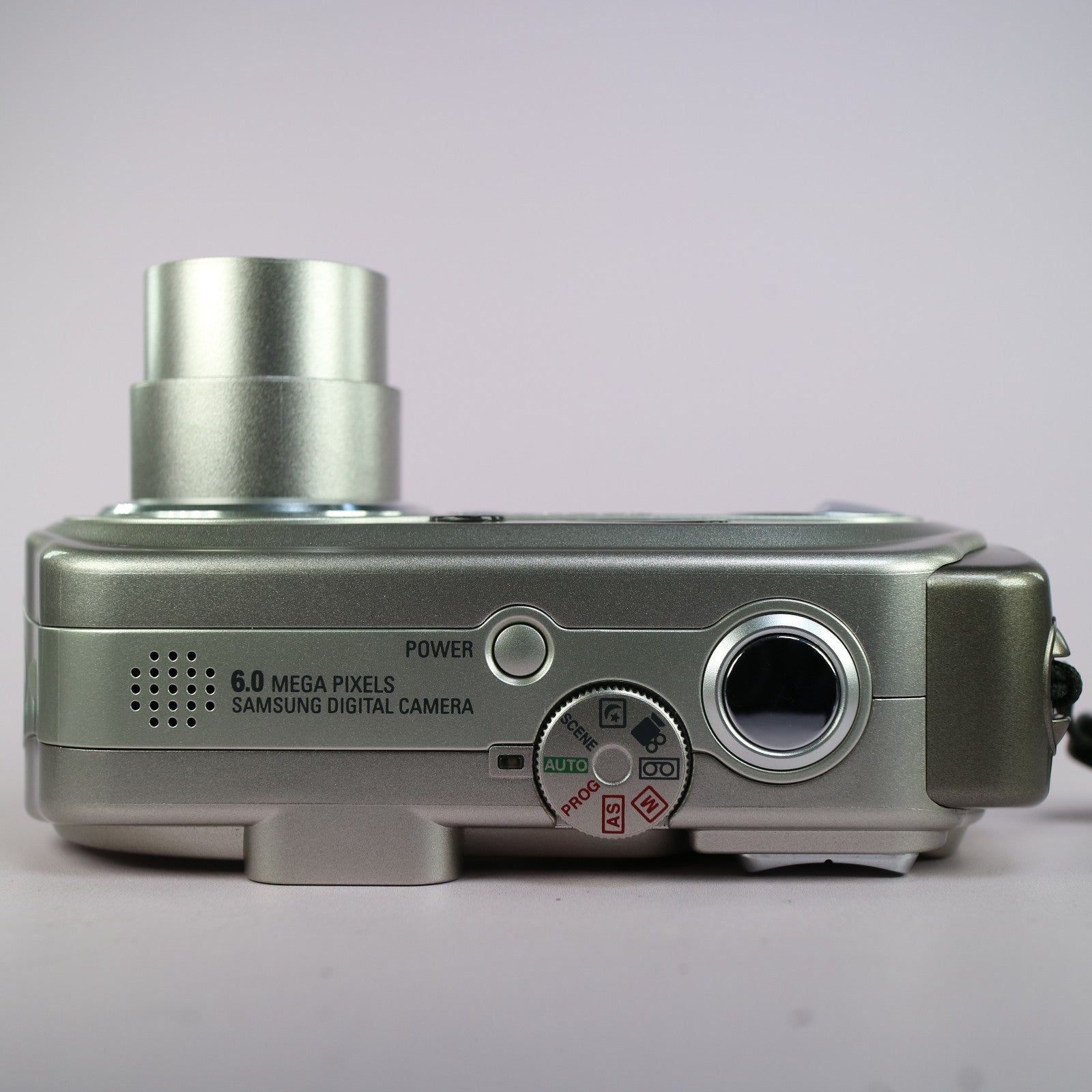 Samsung Digimax A6 6.0MP Compact Digital Camera Silver Tested