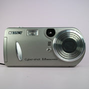 Sony Digital Camera Cybershot DSC-P92 5.0MP Silver Tested