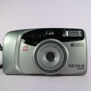 Ricoh RZ-105 SF Date 35mm Film Point and Shoot Camera Silver Tested