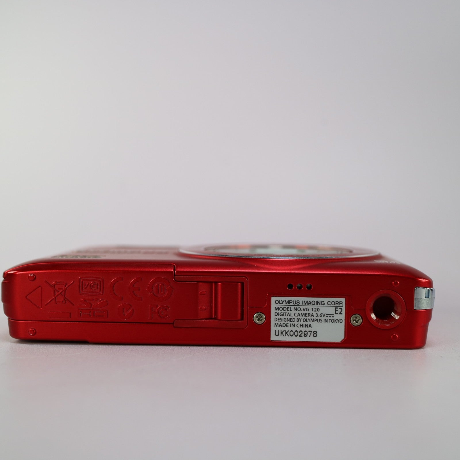 Olympus Digital Camera VG-120 14.0MP Red Tested Full Working Set