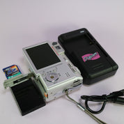 Rollei Digital Camera Prego DP6000 6.3MP Silver Tested Full Working Set
