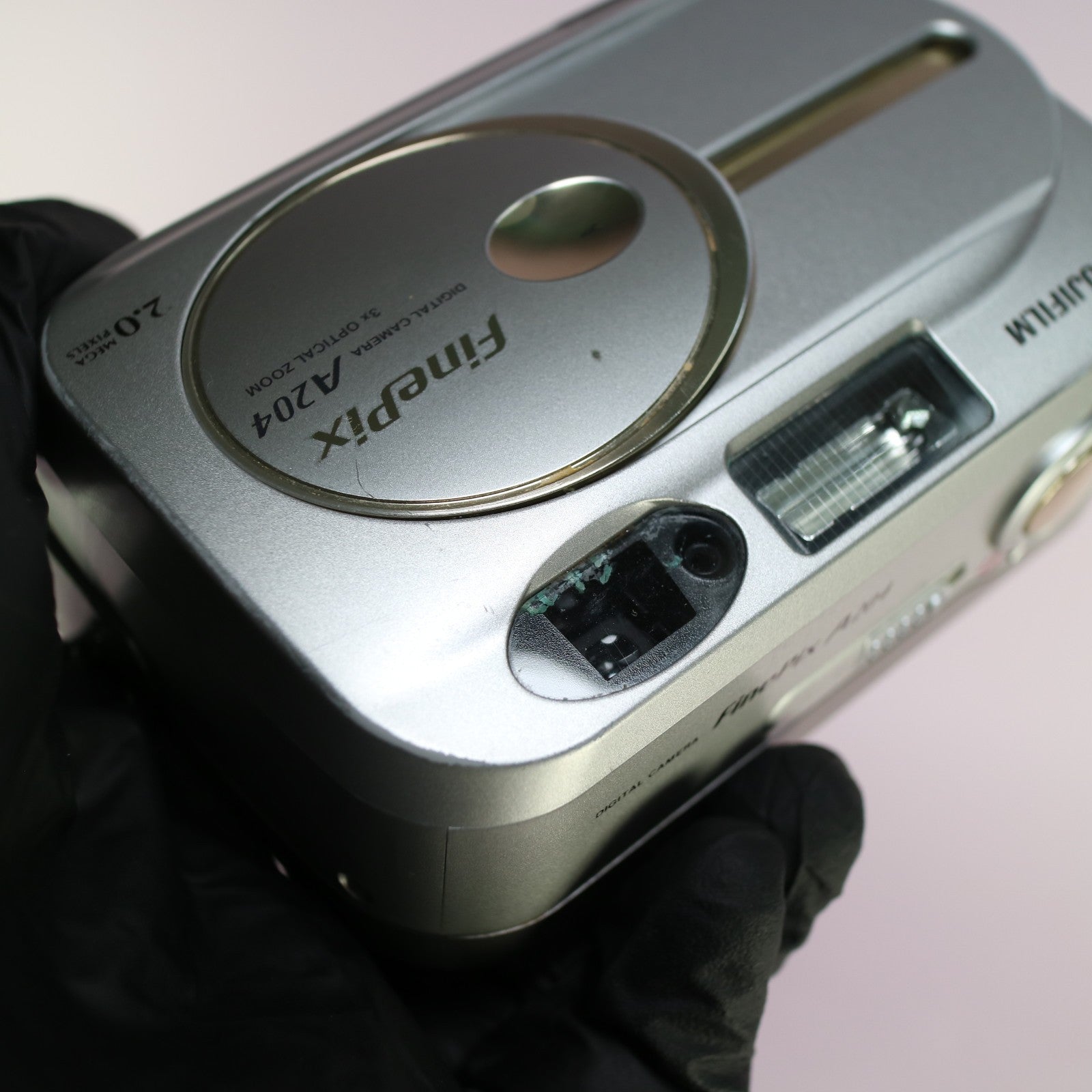 Fujifilm Digital Camera FinePix A204 2.0MP Silver Tested