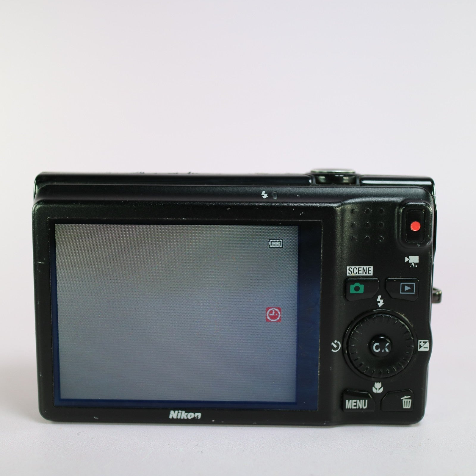 Nikon Digital Camera Coolpix S6200 16.0MP Black Tested Full Working Set
