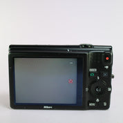 Nikon Digital Camera Coolpix S6200 16.0MP Black Tested Full Working Set