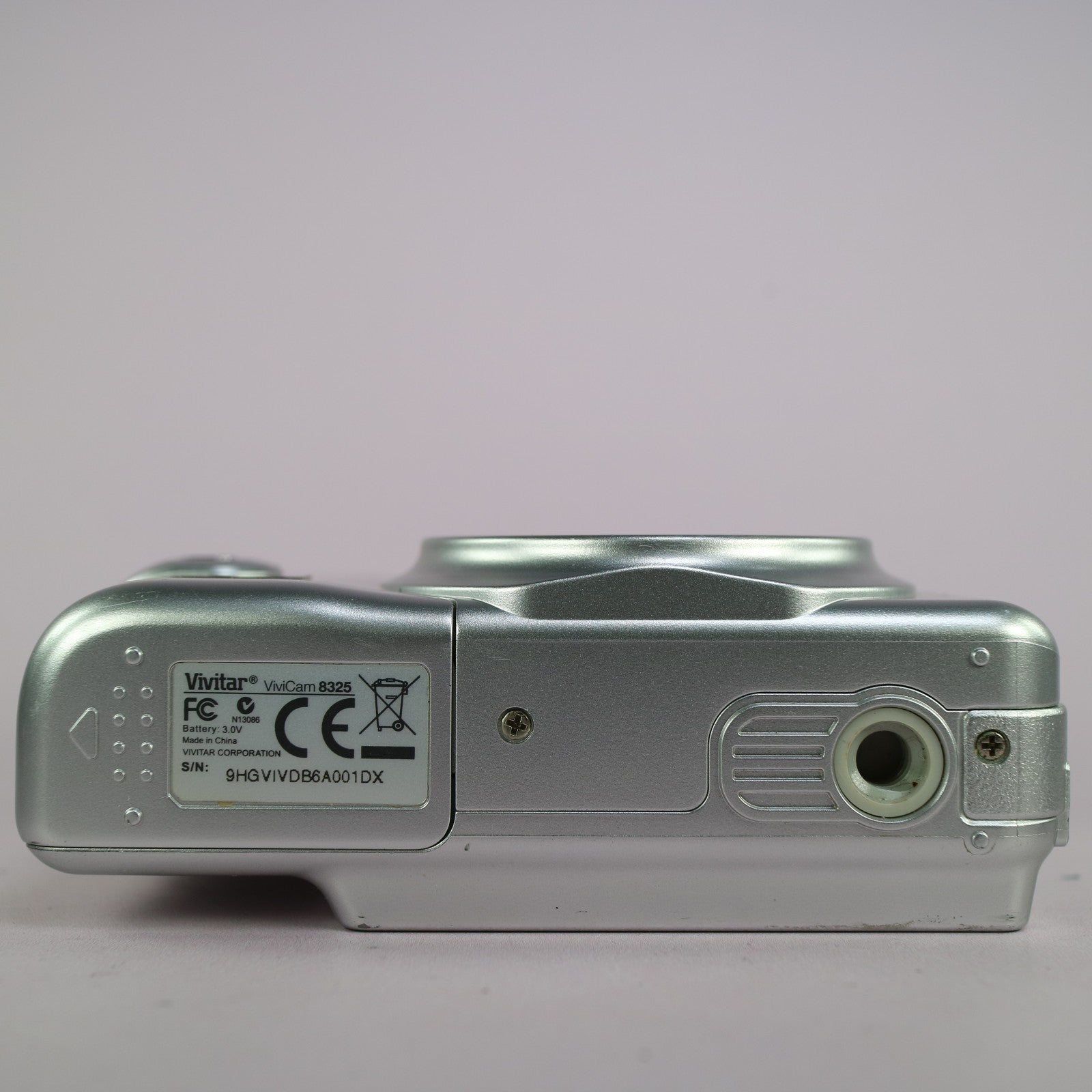 Vivitar Digital Camera Vivicam 8325 8.0MP Silver Tested