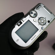 Sony Cybershot DSC-P100 5.1 MP Compact Digital Camera Silver Tested