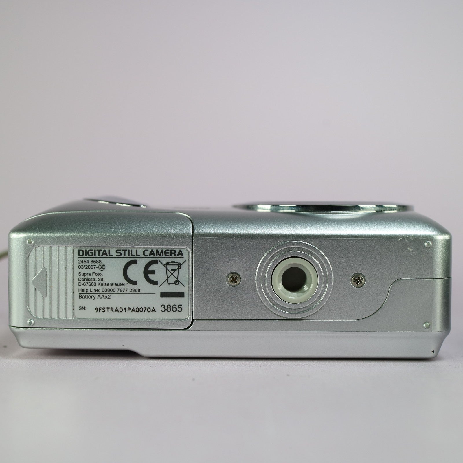 Traveler Digital Camera Vivicam DC-6900 6.0MP Silver Tested