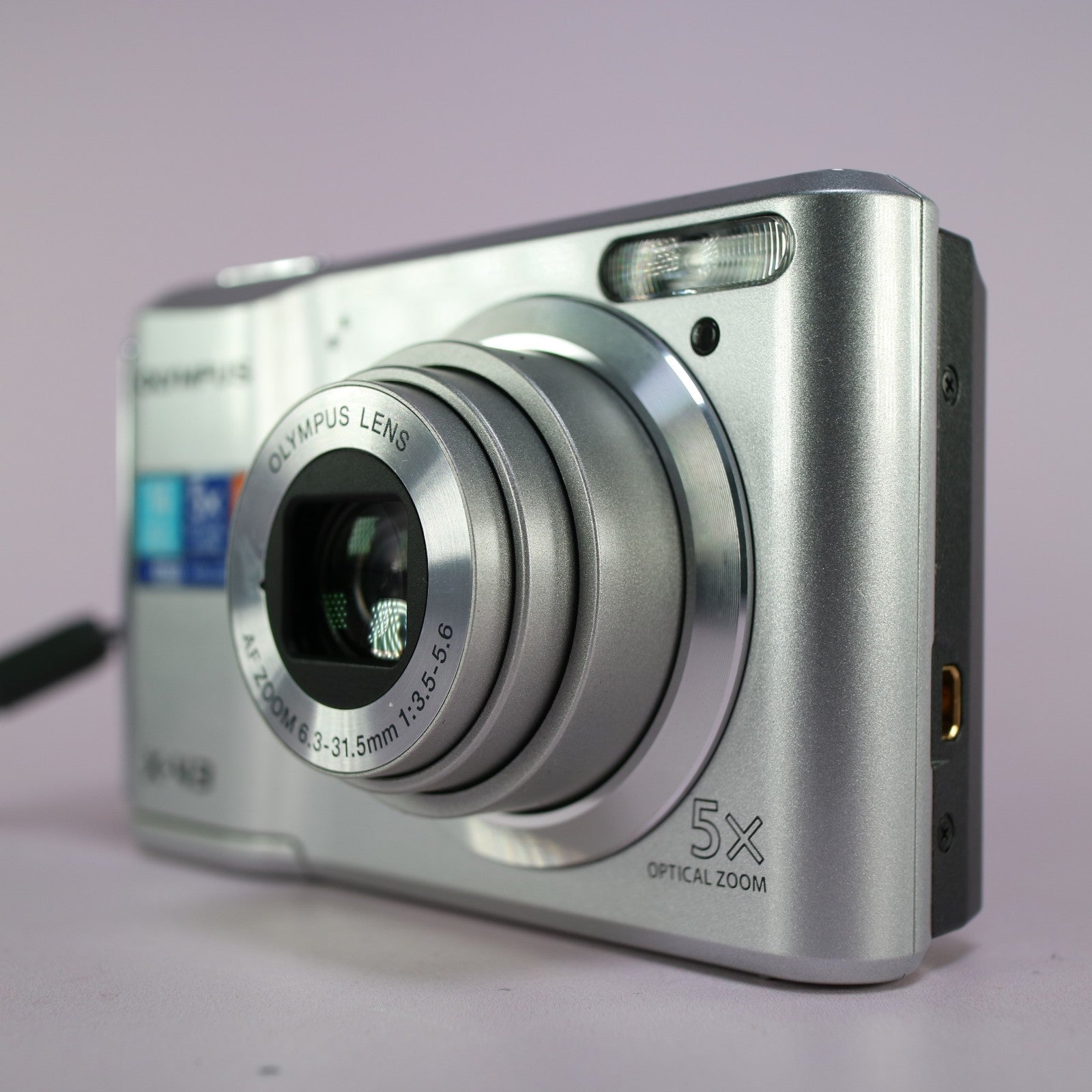 Olympus Digital Camera X-43 12.0MP Silver Tested