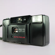 Minolta AF-E 35mm Film Point and Shoot Camera Black Tested