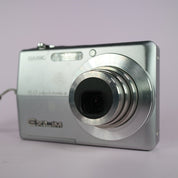 Casio Digital Camera Exilim EX-Z500 5.0MP Silver Tested Full Working Set